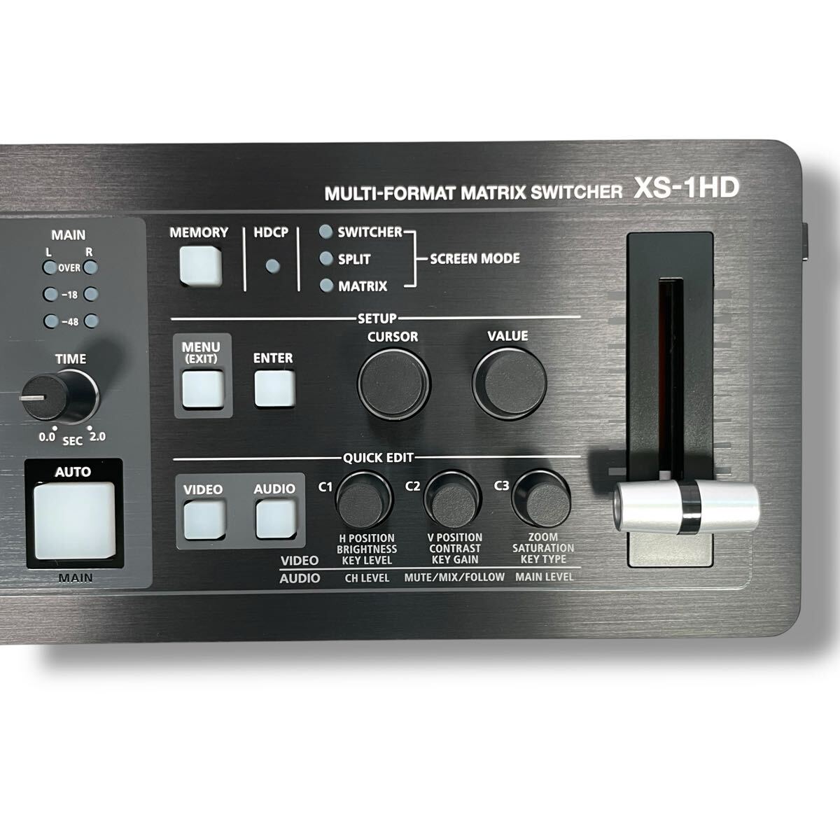 Roland XS-1HD Multi-format Matrix Switcher, 4 HDMI, 1 Analog, 8ch Digital Audio Mixer [r1189700478]