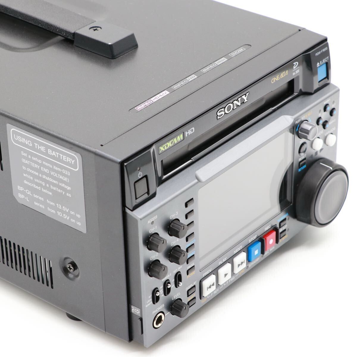 Sony PDW-F1600 XDCAM HD422 Recorder [g1189820914]