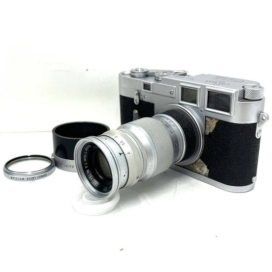 [000544] Leica M3 DBP Lens Set Elmar 90mm F4 ERNST LEITZ GMBH WETZLAR GERMANY Film Rangefinder Camera Leica [e1189922961]