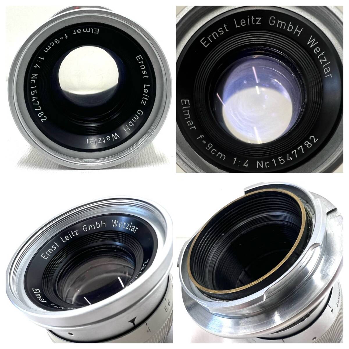 [000544] Leica M3 DBP Lens Set Elmar 90mm F4 ERNST LEITZ GMBH WETZLAR GERMANY Film Rangefinder Camera Leica [e1189922961]