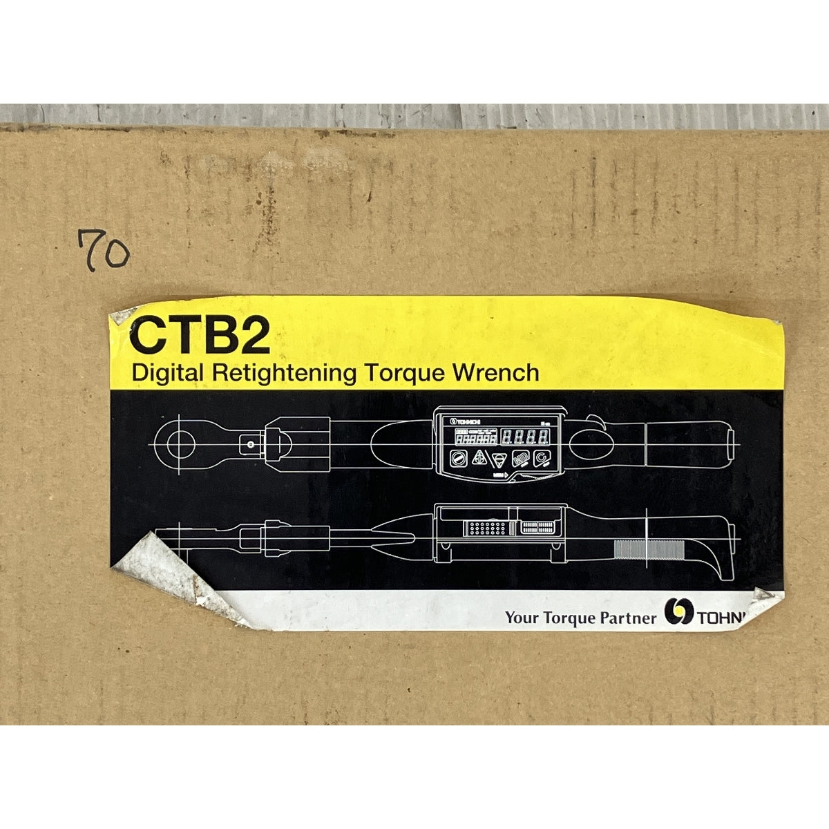 TOHNICHI CTB500N2X22D Digital Torque Wrench [p1190894125]