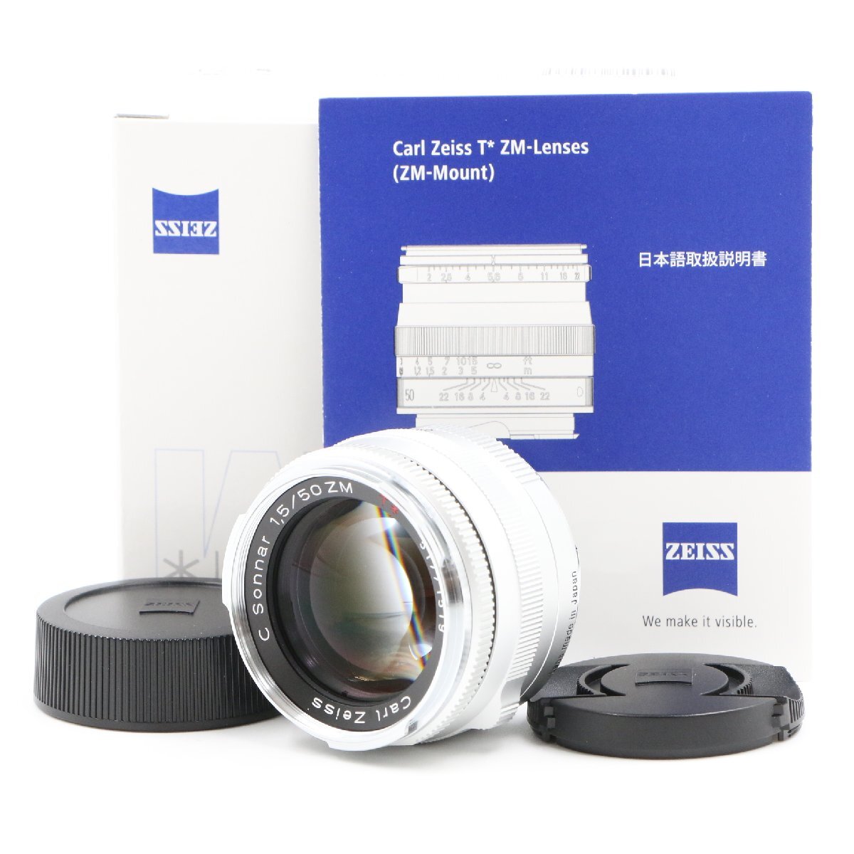 Carl Zeiss C Sonnar T* 50mm F1.5 ZM Silver Lens for Leica [f1191776015]