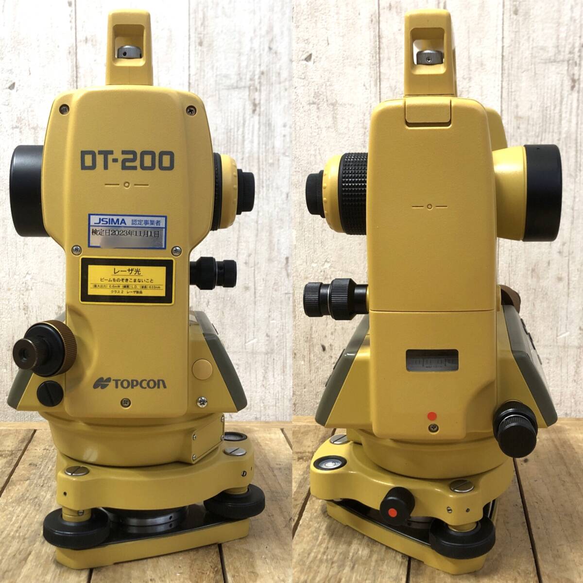 TOPCON DT-213 Digital Theodolite with Laser Pointer Function Measuring Instrument Surveyor [g1191955674]