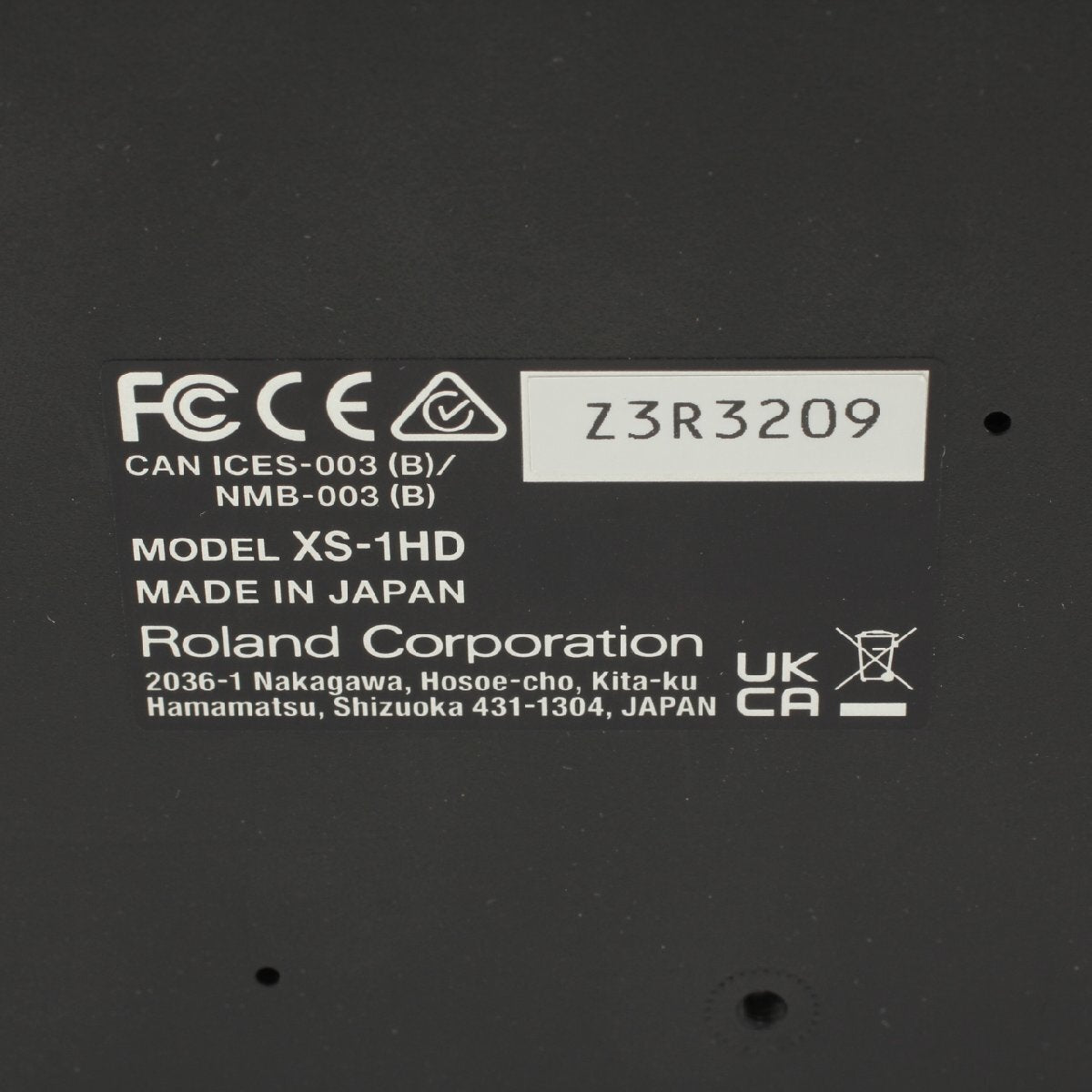 Roland XS-1HD [m1192034682]