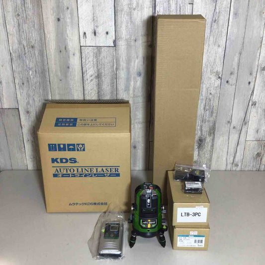 KDS ATL-96RGRSA Receiver Set Tripod Storage Battery LTB-3PC Lithium-ion Charger Laser Leveler [m1192182387]