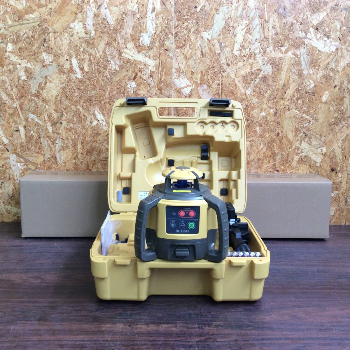 TOPCON RL-H5A Rotating Laser Receiver LS-100D with Tripod [l1192203192]