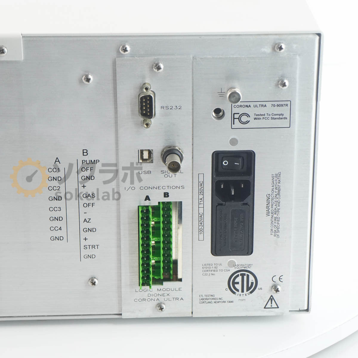 Thermo Fisher Corona Ultra DIONEX HPLC CAD Charged Aerosol Detector Charged Particle Detector [u1194887372]