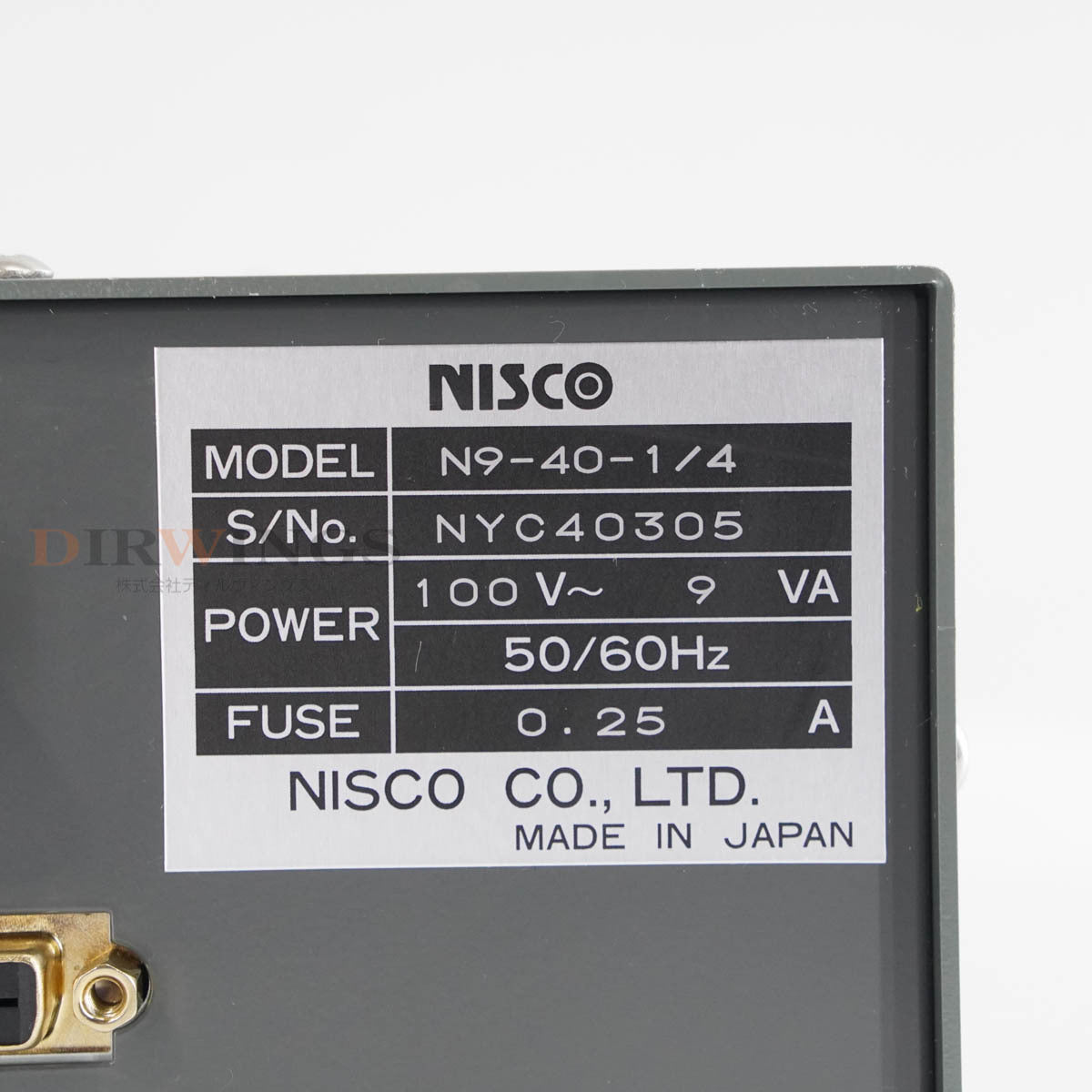 NISCO NIS14-40AHD-FIX-f4 Micro Video Camera CCD Waterproof Wide Angle [l1193040553]