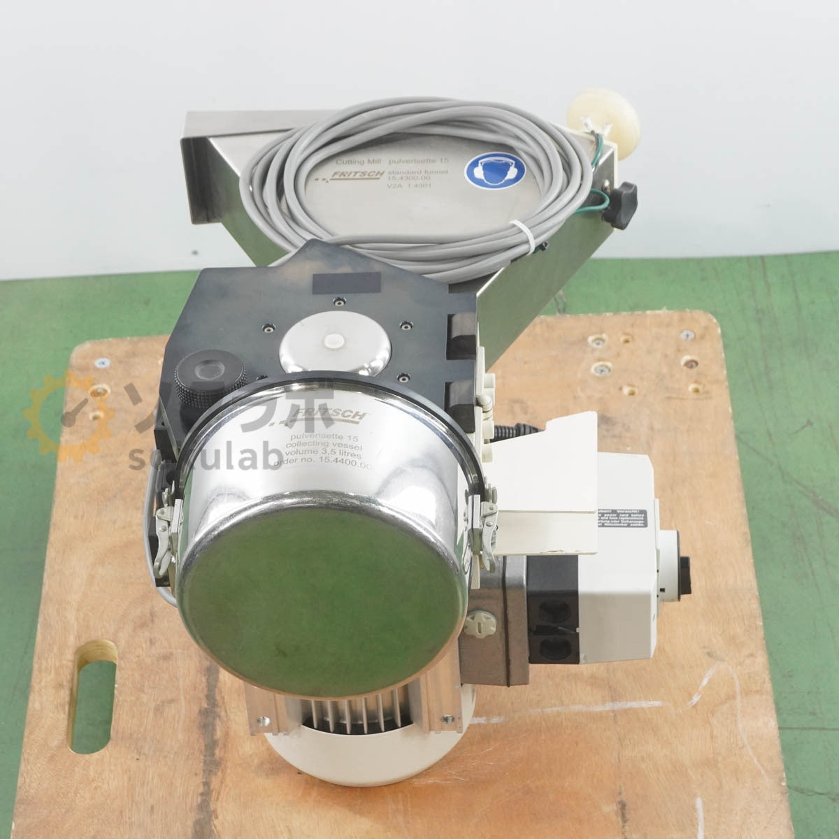 FRITSCH Pulverisette 15 Cutting Mill Crusher Instruction Manual [x1192632230]