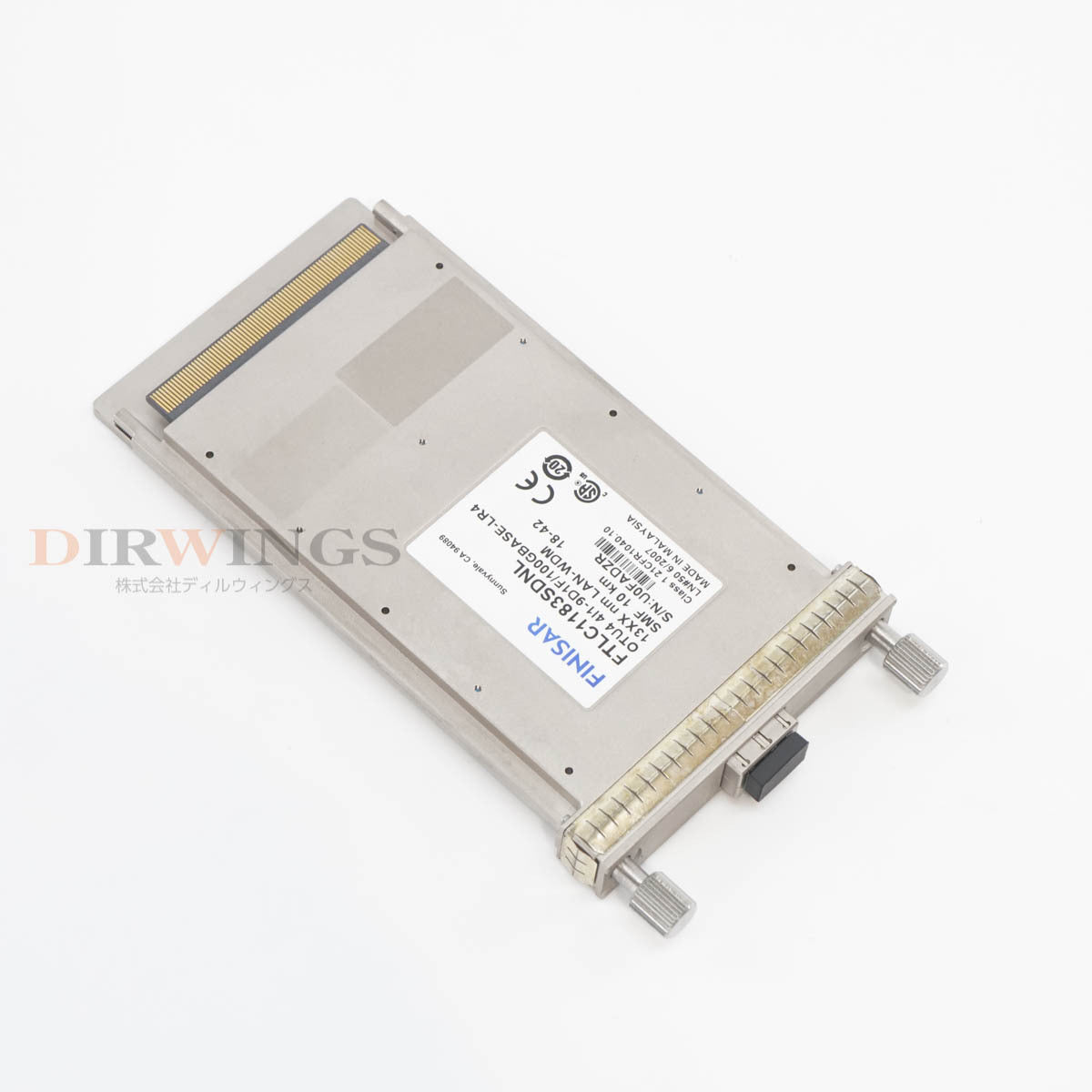 FINISAR OTU4 CFP Transceiver 100GBASE-LR4 13XXnm LAN-WDM SMF10km Model FTLC1183SDNL [h1192604323]