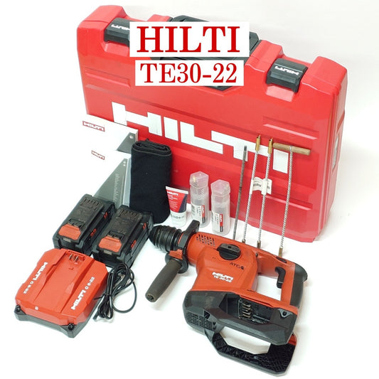 HILTI TE30-22 Rotary Hammer Drill NURON with 2 Batteries [l1192634134]