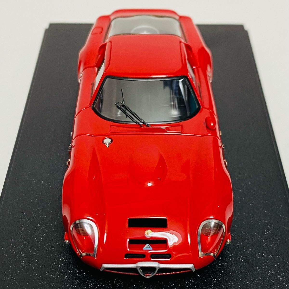 VISION VM030A Alfa Romeo Giulia TZ2 1966 Red Mini Car [u1192953005]