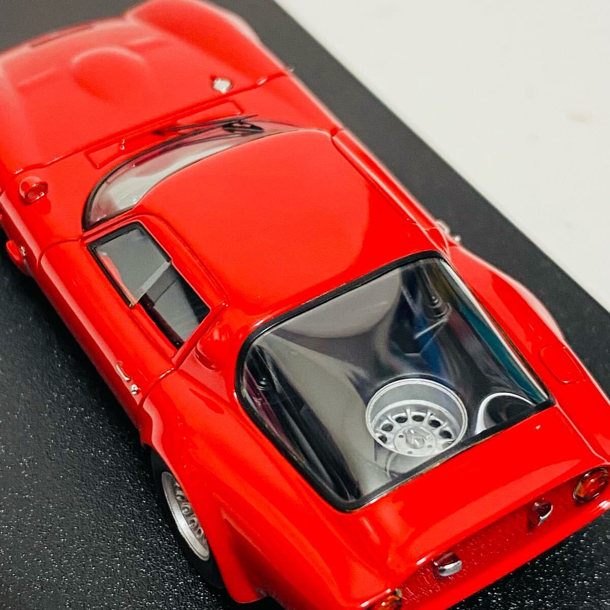 VISION VM030A Alfa Romeo Giulia TZ2 1966 Red Mini Car [u1192953005]