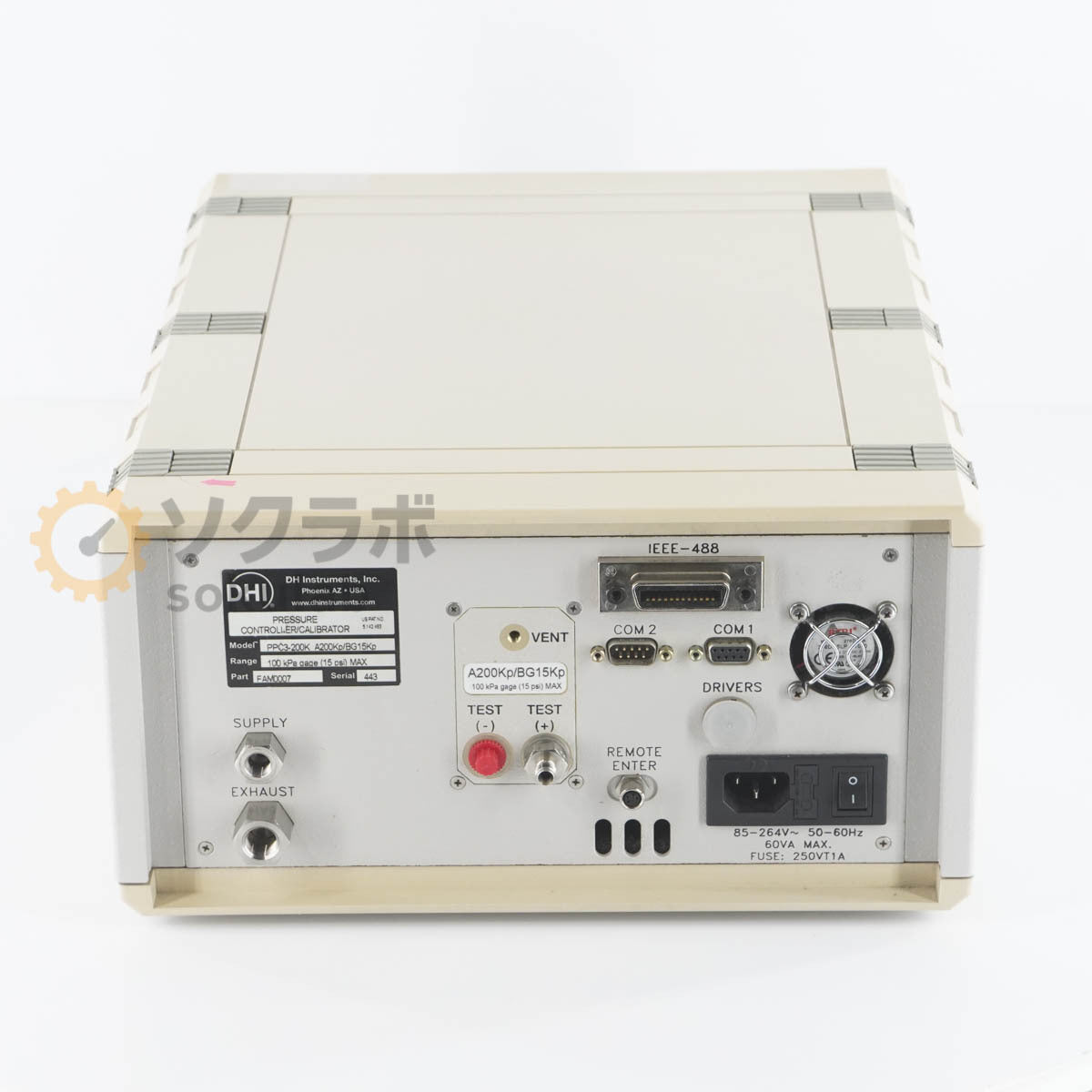 DW PPC3-200K Pressure Controller/Calibrator DH Instruments [l1193776383]