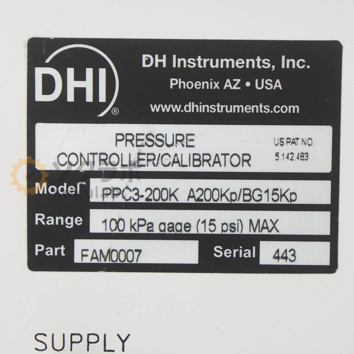 DW PPC3-200K Pressure Controller/Calibrator DH Instruments [l1193776383]