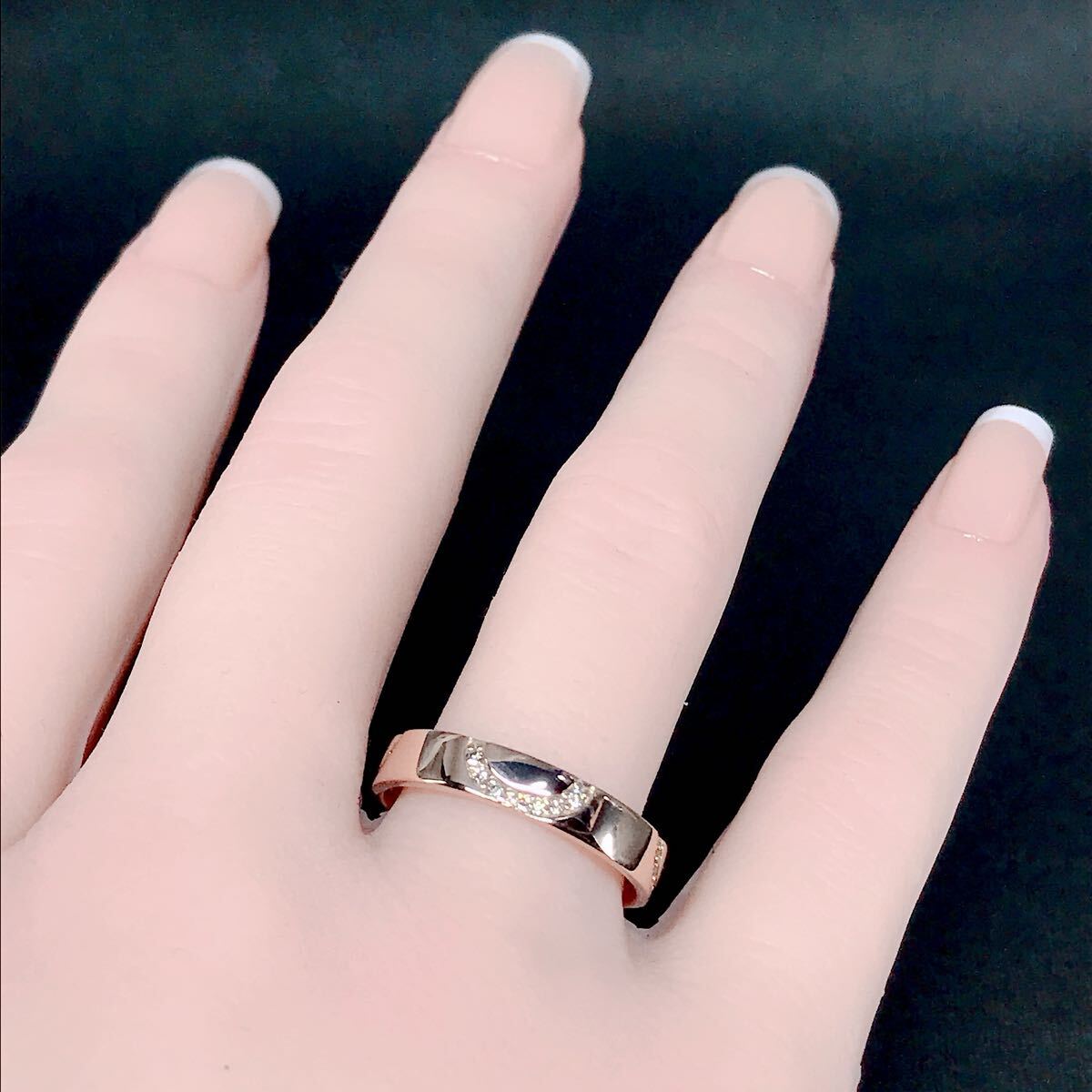GIRION 24-7 Diamond Ring K18 Diamond 0.23ct No. 14 GIRION [g1194055061]
