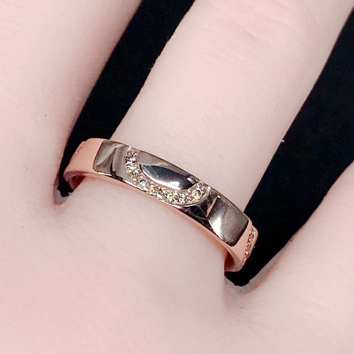 GIRION 24-7 Diamond Ring K18 Diamond 0.23ct No. 14 GIRION [g1194055061]