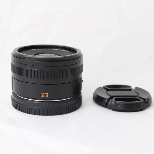 ☆Good Condition☆ LEICA SUMMICRON-T 23mm F2 ASPH. 11081 Leica Summicron TL Black L Mount #3929 [h1194252327]