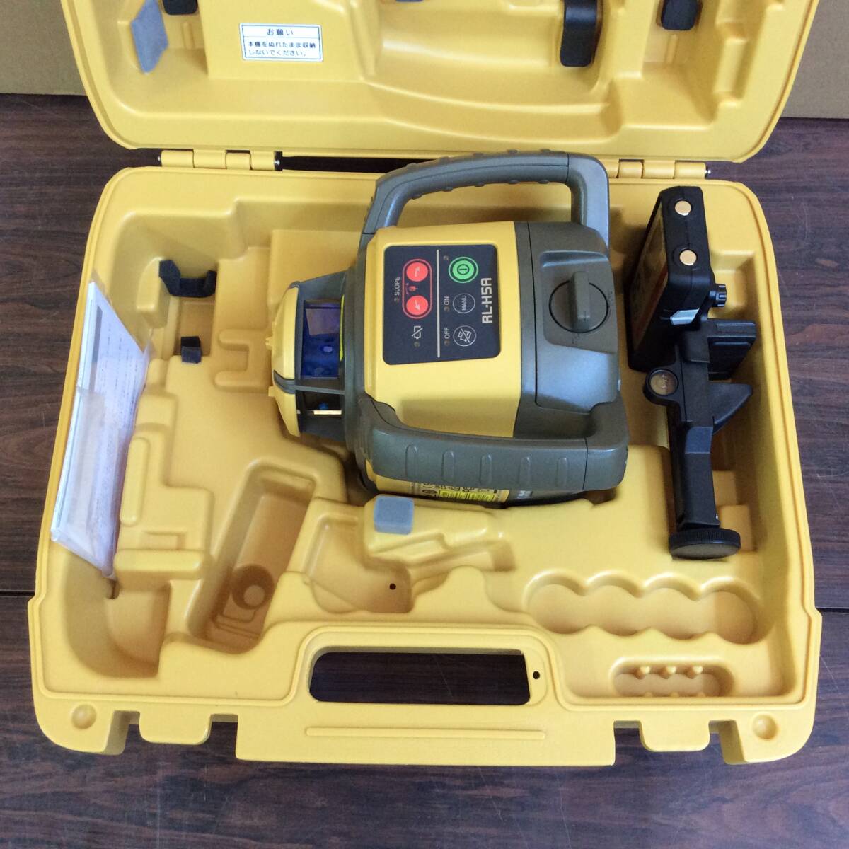 TOPCON RL-H5A Rotating Laser Receiver LS-100D with Tripod [w1194451567]