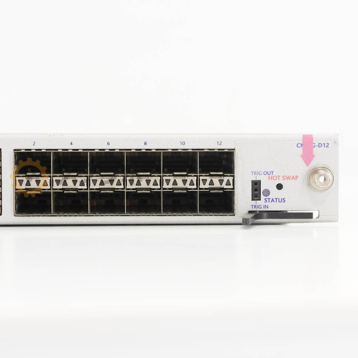 Spirent CM-1G-D12 HyperMETRICS 12 Port 1G Dual Media TestCenter Module [j1194977955]