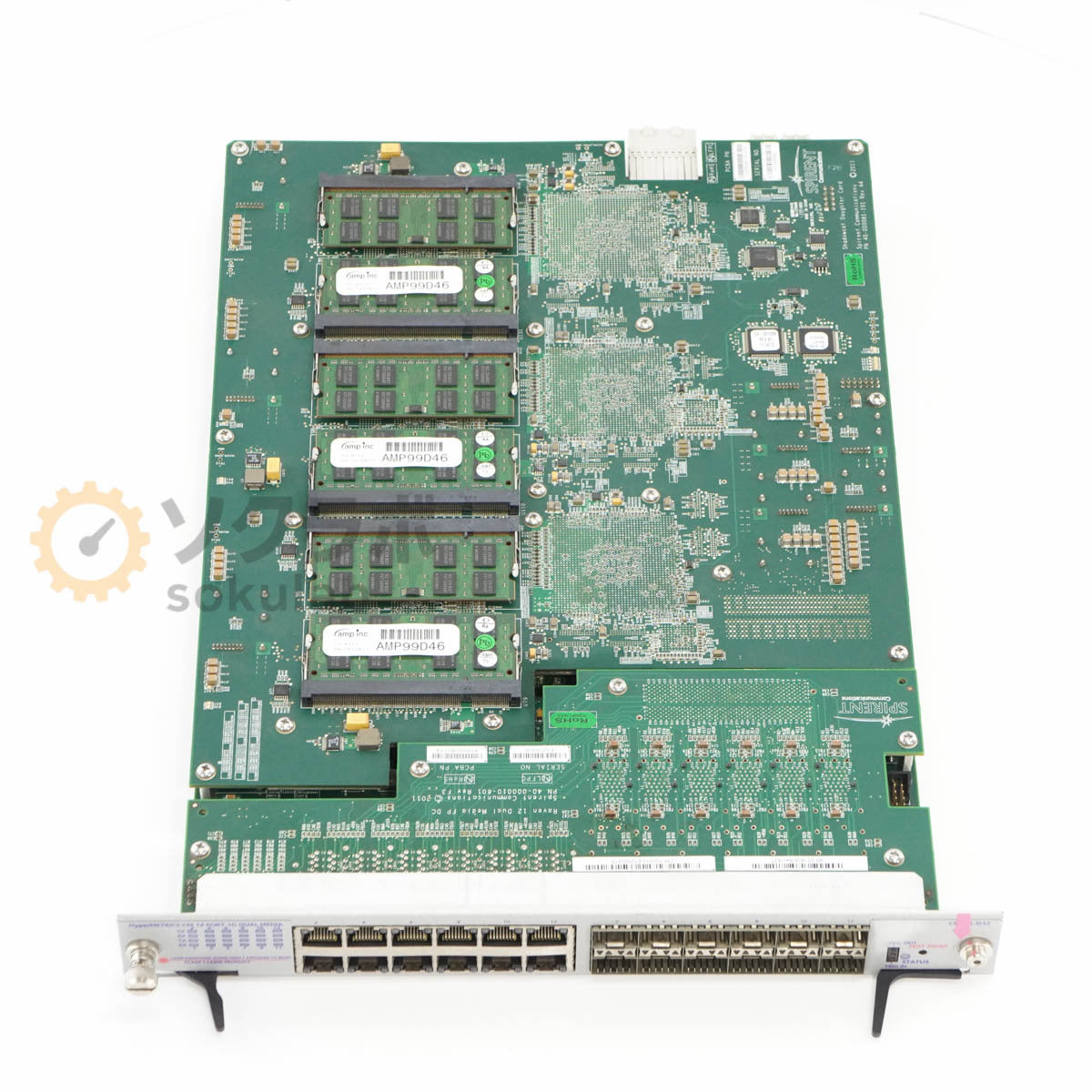 Spirent CM-1G-D12 HyperMETRICS 12 Port 1G Dual Media TestCenter Module [j1194977955]
