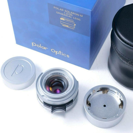 Leica M Mount E39 Seven-Pack Reprint POLAR SOLARON-M 35mm F2 Silver M6 M10 M11 M240 SL LUMIX S9 [g1194619244]