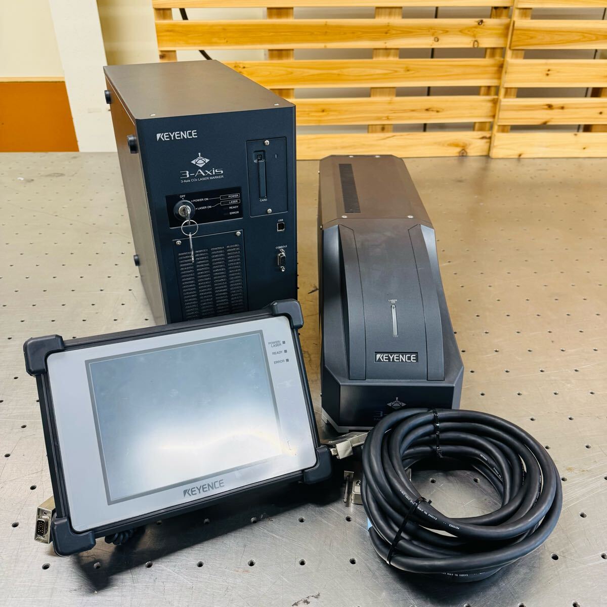 KEYENCE ML9500 Laser Marker 4-Piece Set [v1194727290]