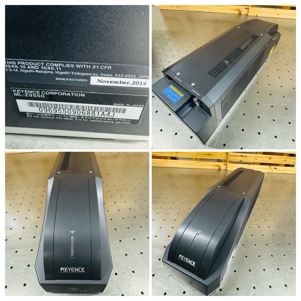 KEYENCE ML9500 Laser Marker 4-Piece Set [v1194727290]