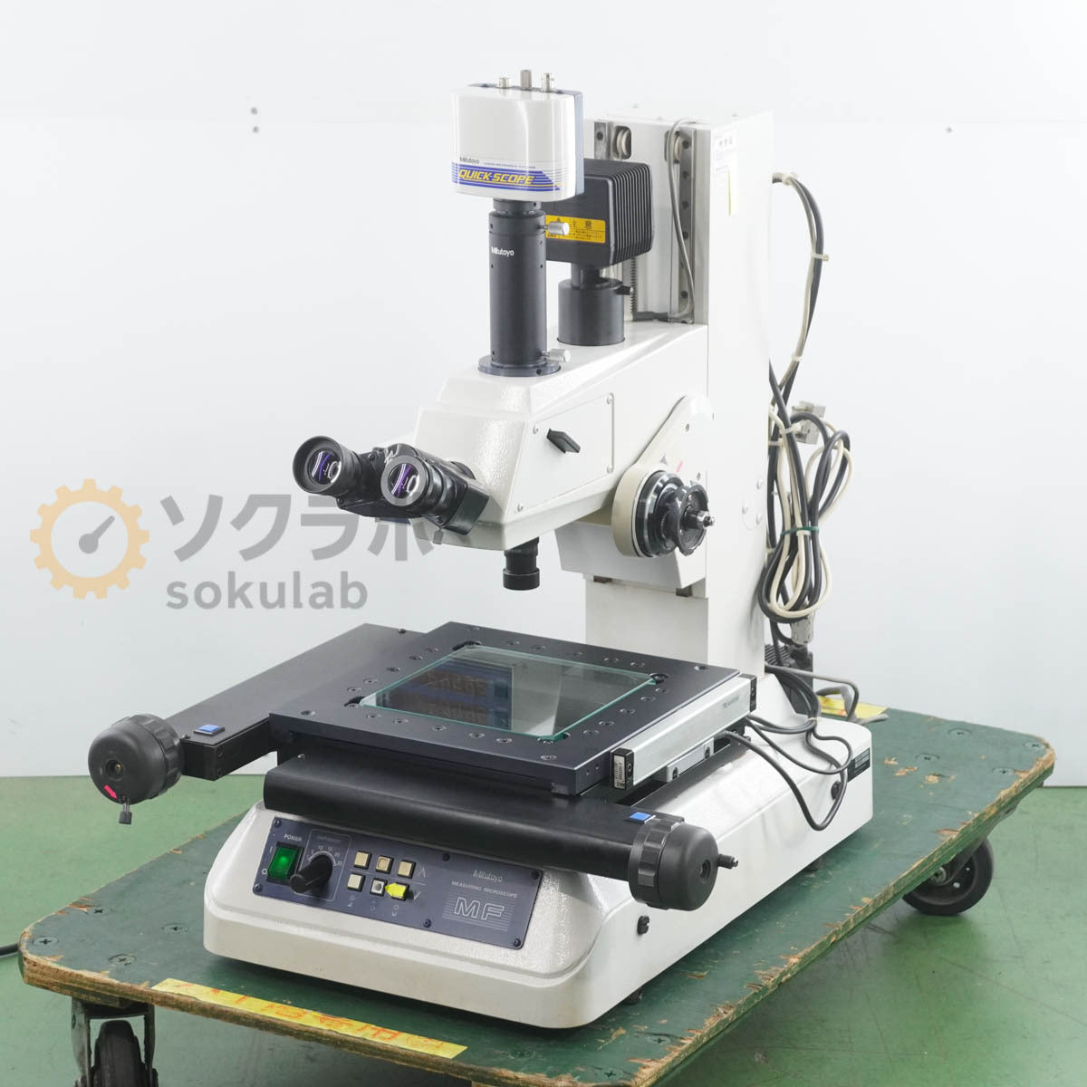 Mitutoyo WF10×/24 Measuring Microscope Model MF-A1010 176-522 [s1198950307]