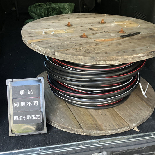HS&T CV 100sq 600V Satei Go Cable 24m [q1195680322]