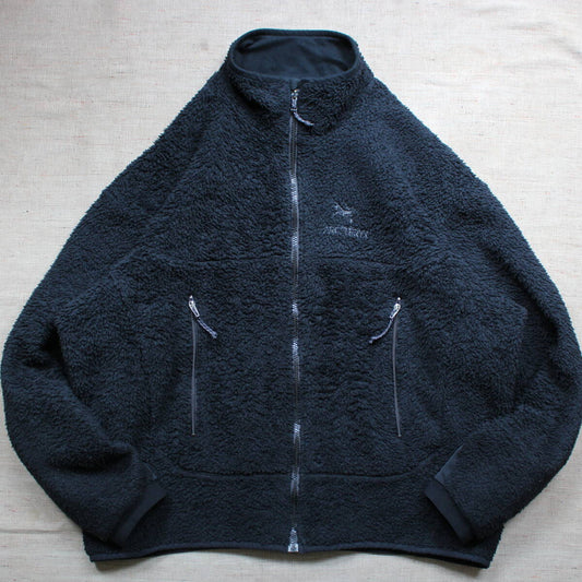 Arc'teryx Delta Fleece Jacket XL Made in Canada Black Polartec Outdoor Gear [d1195805417]