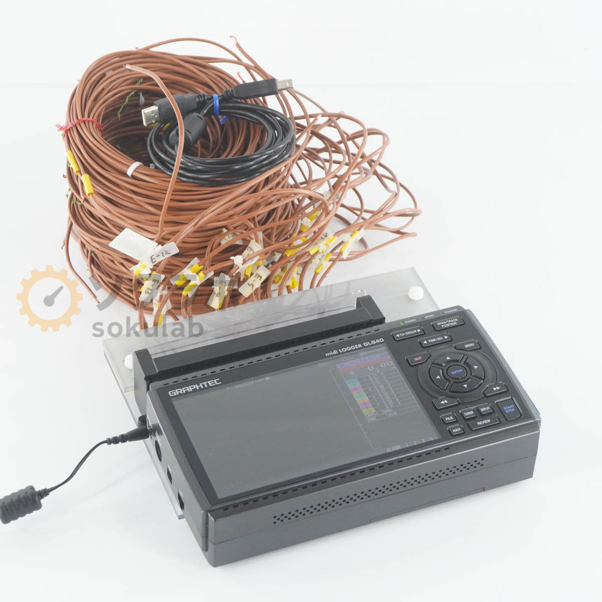 Graphtec GL840 Data Logger Isolated Multi-Channel Handy [k1195830663]