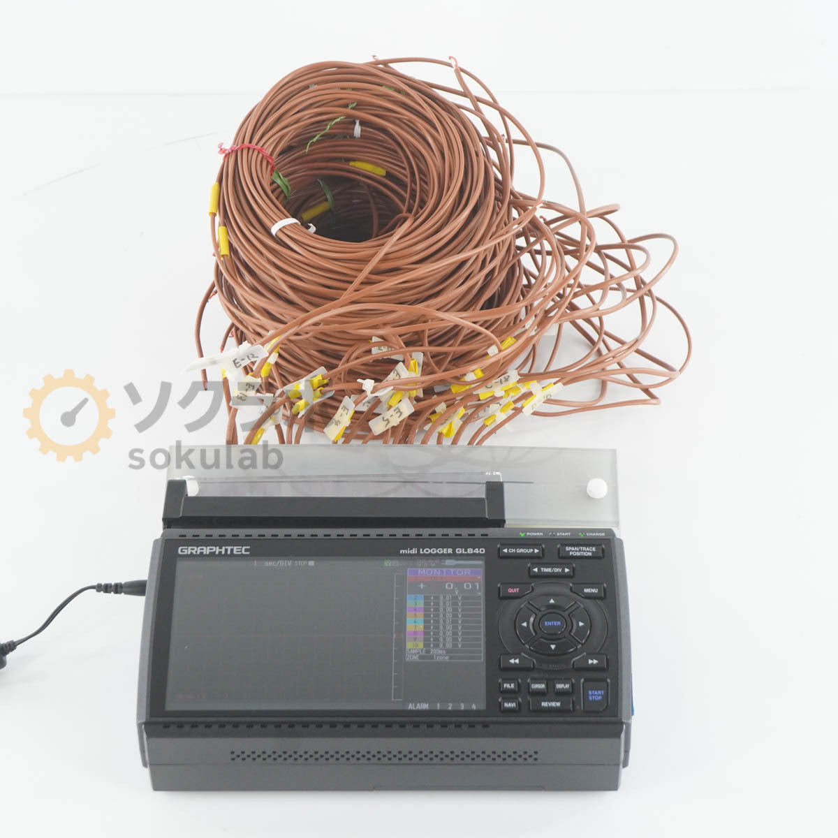 Graphtec GL840 Data Logger Isolated Multi-Channel Handy [k1195830663]