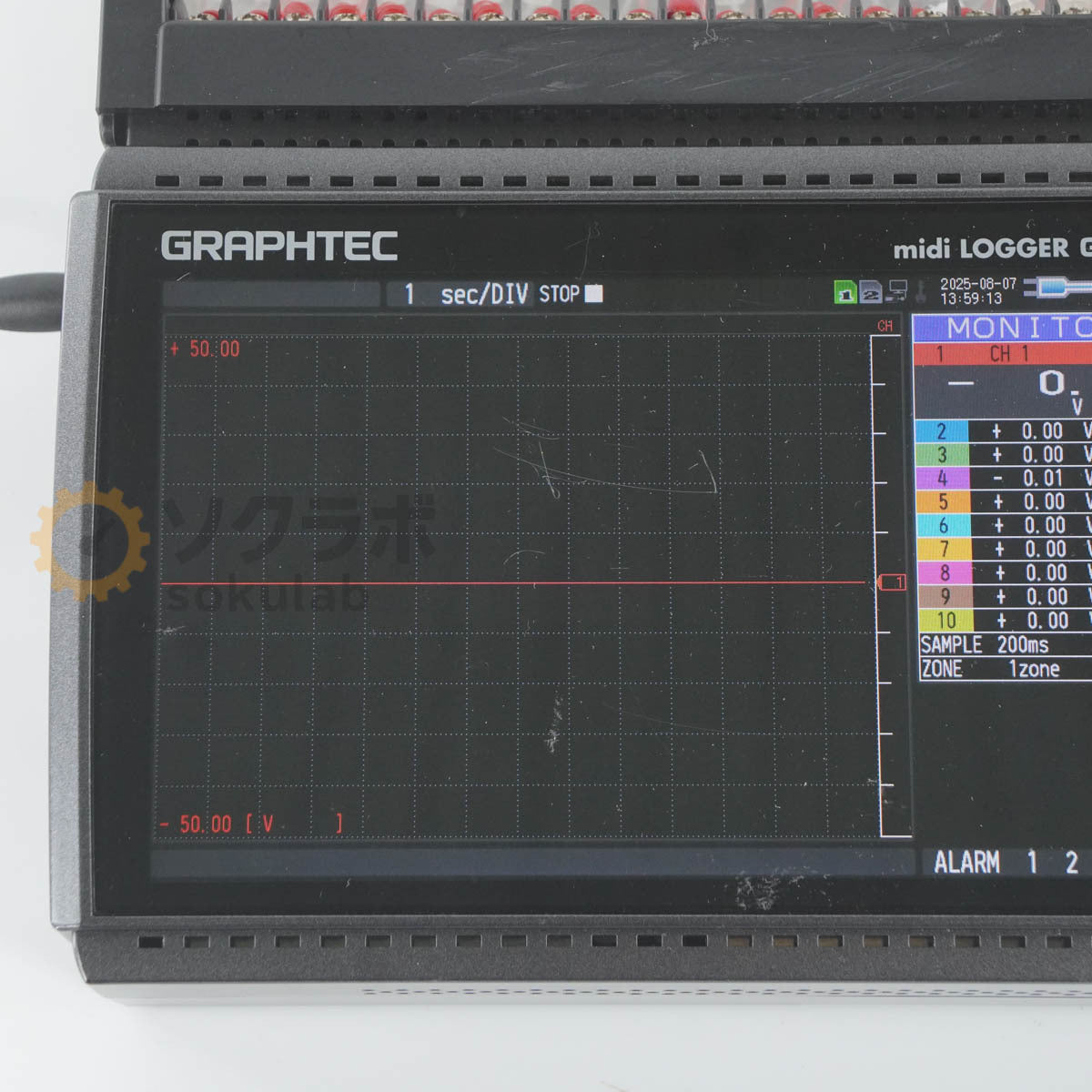 Graphtec GL840 Data Logger Isolated Multi-Channel Handy [d1197529551]