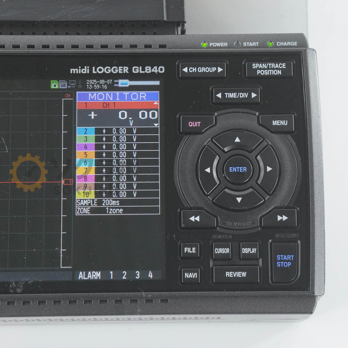 Graphtec GL840 Data Logger Isolated Multi-Channel Handy [d1197529551]
