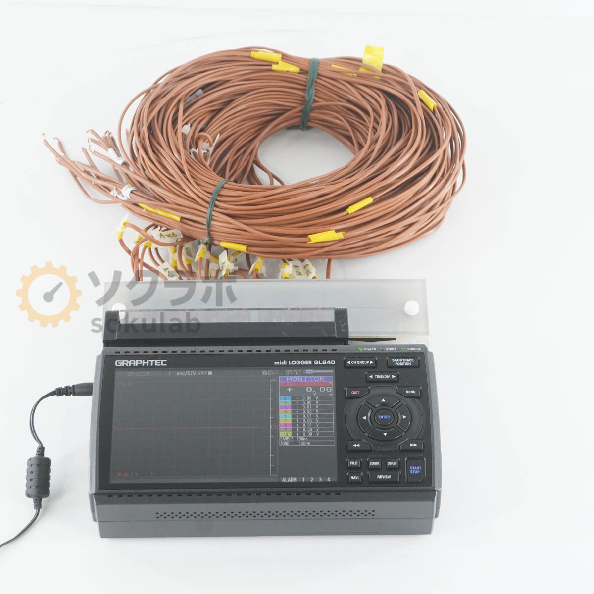 Graphtec GL840 Data Logger Isolated Multi-Channel Handy [t1197503847]