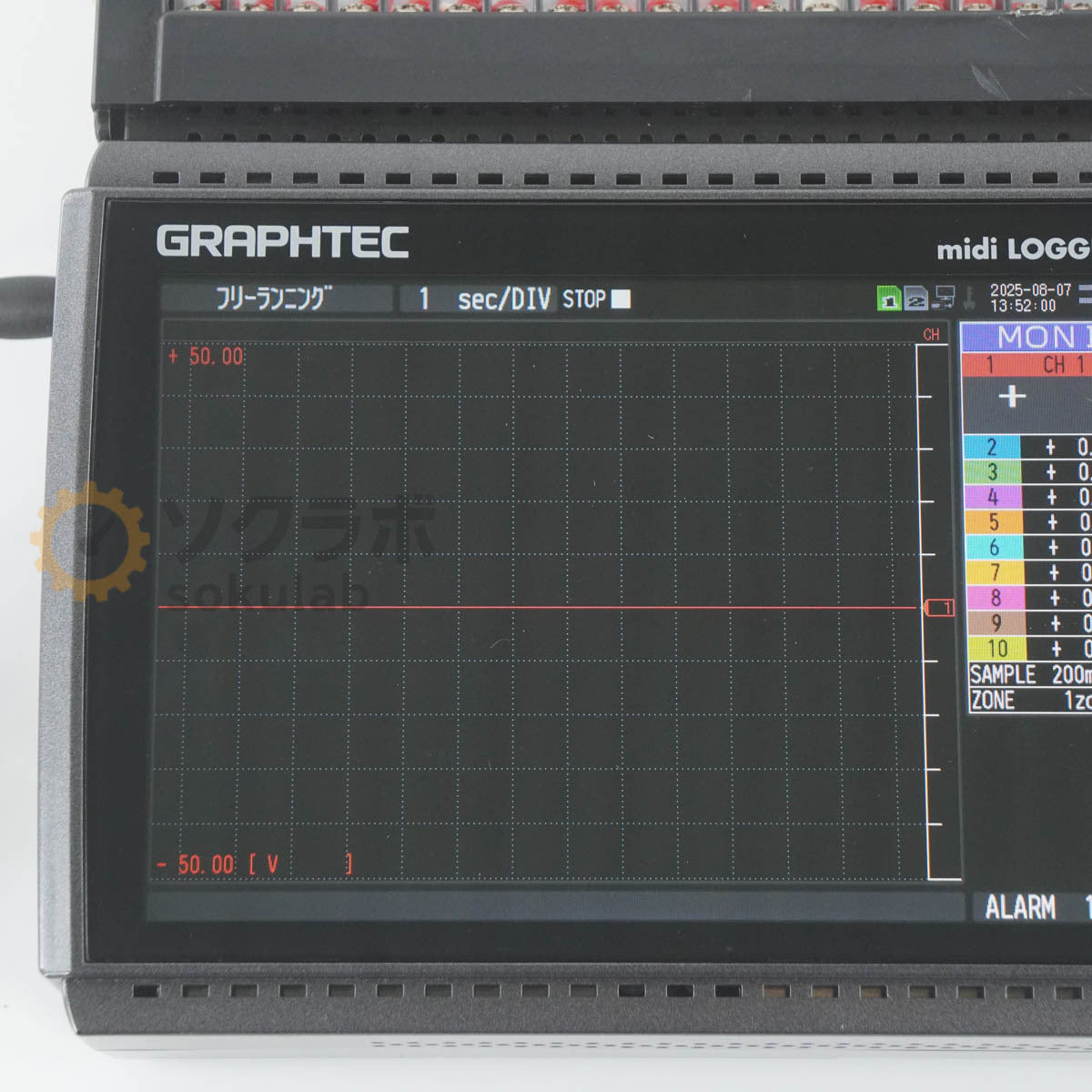 Graphtec GL840 Data Logger Isolated Multi-Channel Handy [t1197503847]