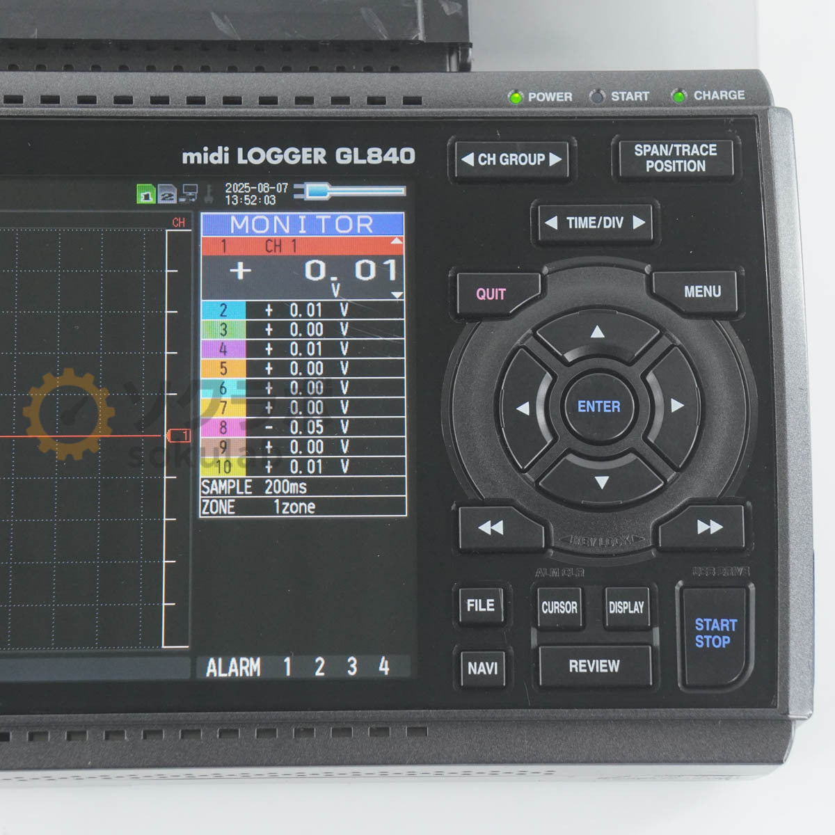Graphtec GL840 Graphtech B-564 Data Logger Isolated Multi-Channel Handy [d1195848350]