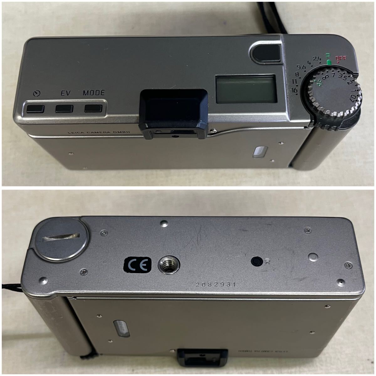 [Electricity, shutter, and flash confirmed! ]LEICA Leica minilux compact film camera 1:2.4/40mm with case camera 1:2.4 40mm [v1195912115]