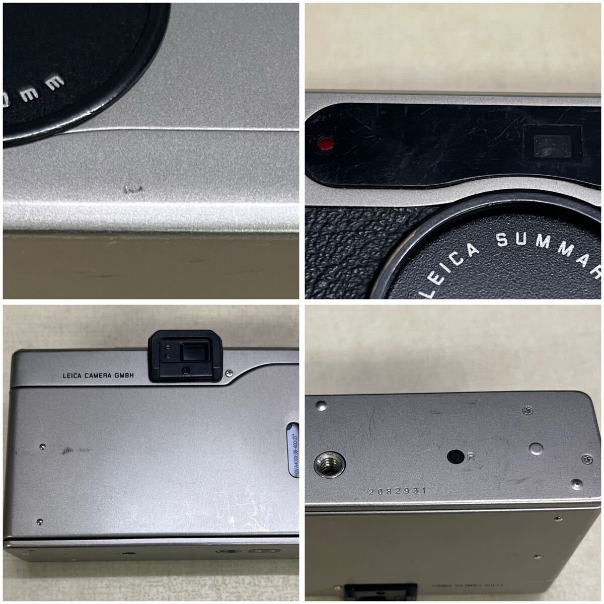 [Electricity, shutter, and flash confirmed! ]LEICA Leica minilux compact film camera 1:2.4/40mm with case camera 1:2.4 40mm [v1195912115]