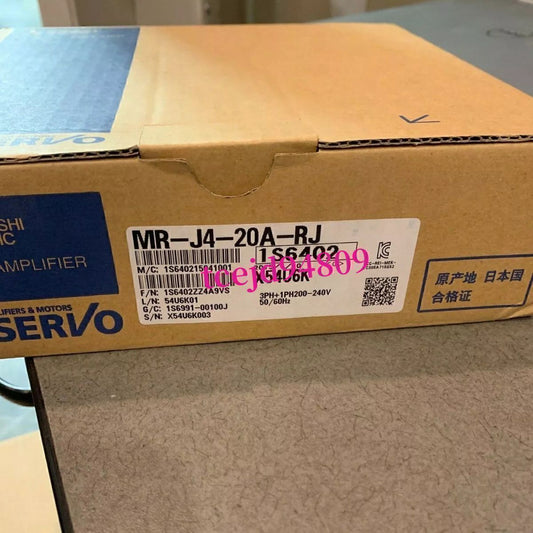 MITSUBISHI MR-J4-20A-RJ Servo Amplifier [o1196143234]