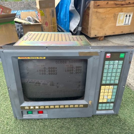FANUC A61L-0001-0094 CRT Operator Panel Display Module Interface D15CM-04B [w1196232942]