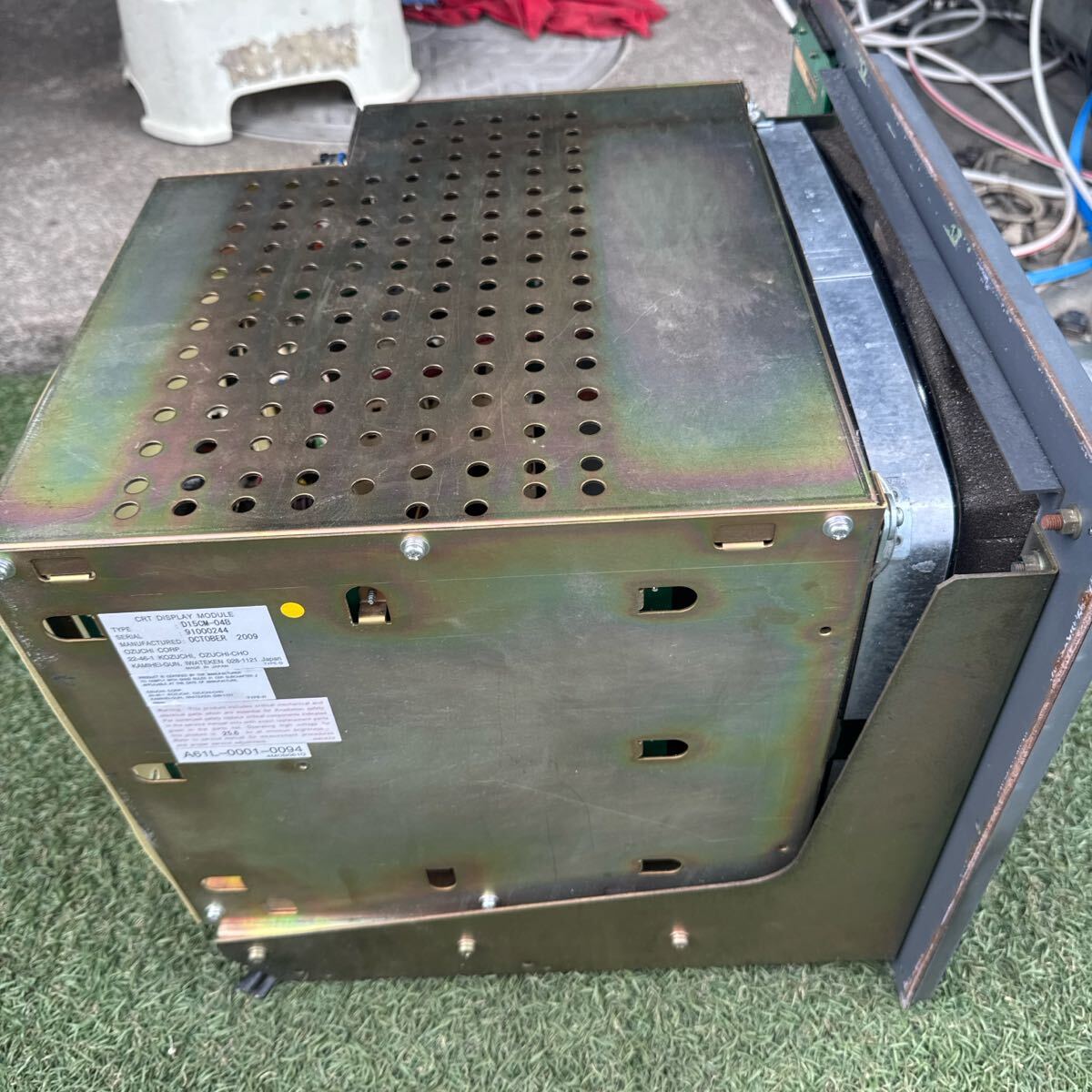 FANUC A61L-0001-0094 CRT Operator Panel Display Module Interface D15CM-04B [w1196232942]
