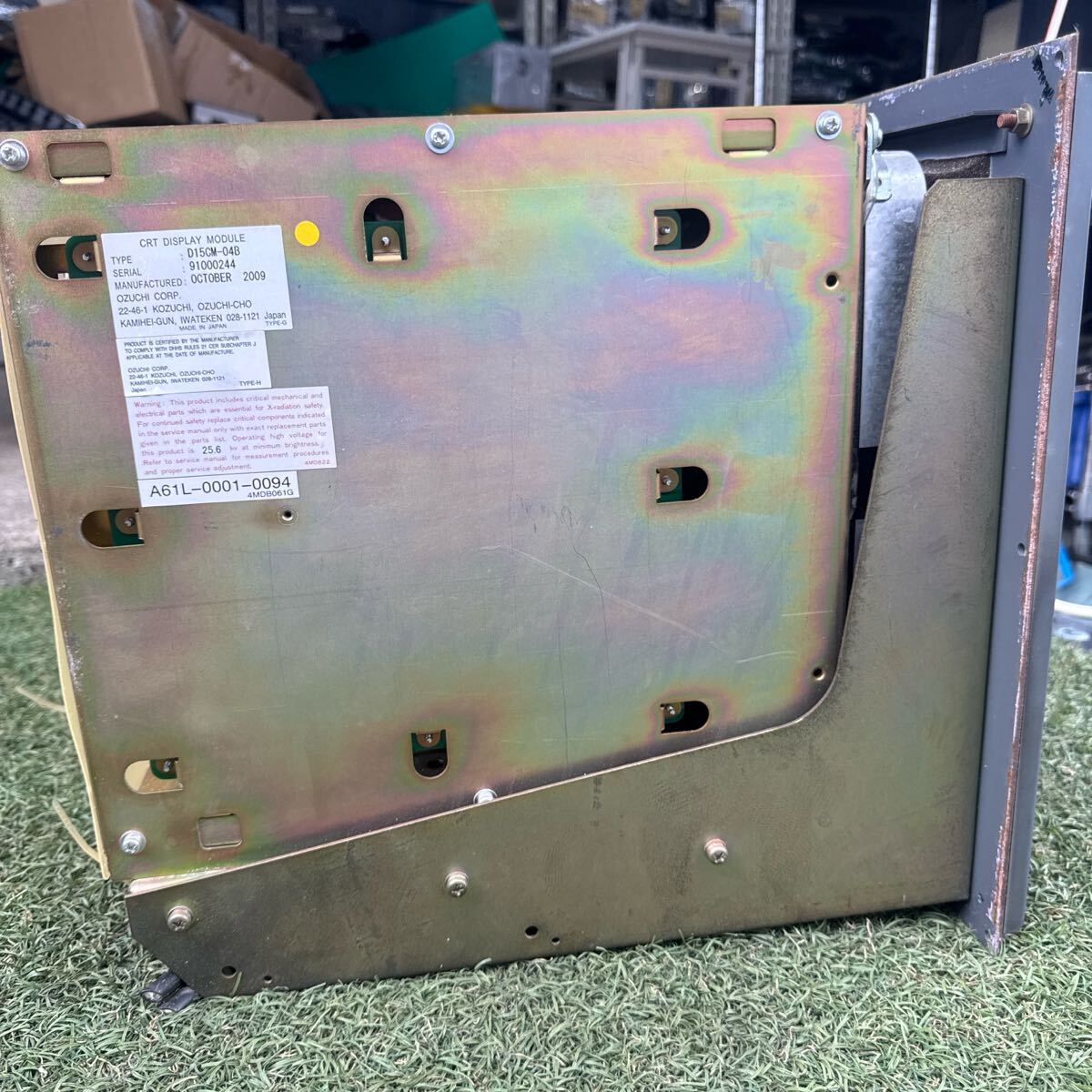 FANUC A61L-0001-0094 CRT Operator Panel Display Module Interface D15CM-04B [w1196232942]