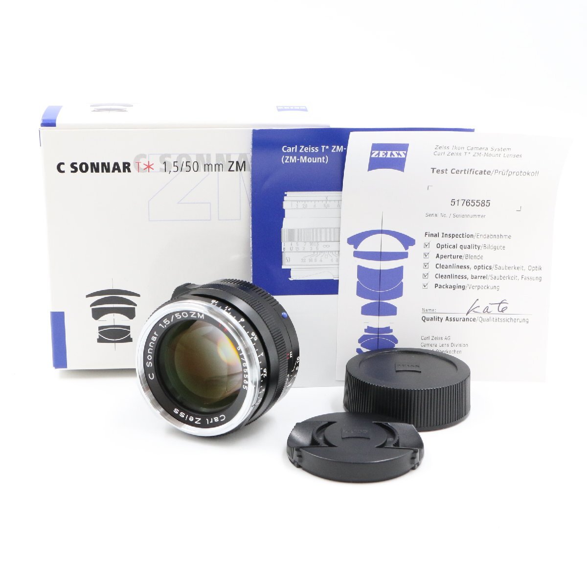 Carl Zeiss C Sonnar T* 50mm F1.5 ZM Lens for Leica [q1196565117]