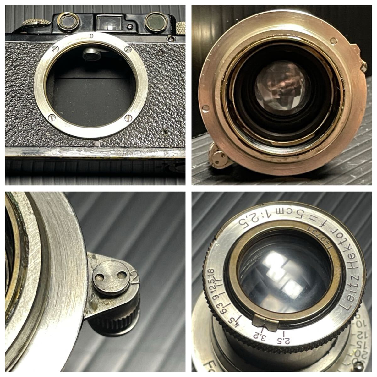 Leica D2 Hektor 5cm f2.5 Retractable Lens Rangefinder Camera [o1197222721]