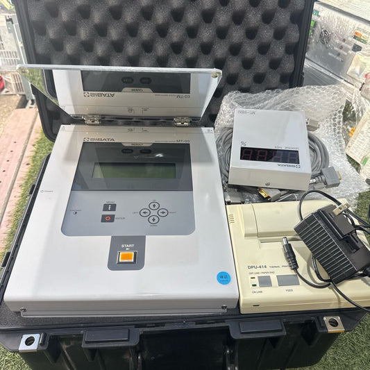 Shibata MT-03 MT-03DU Mask Fitting Tester with DPU-414 Thermal Printer [p1197245483]