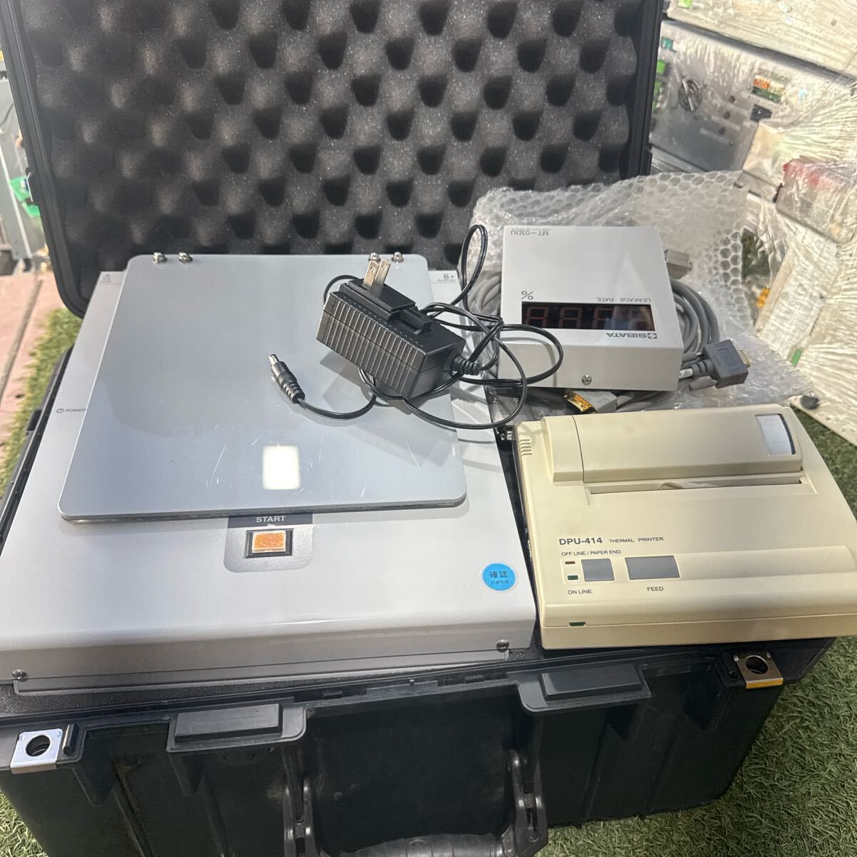 Shibata MT-03 MT-03DU Mask Fitting Tester with DPU-414 Thermal Printer [p1197245483]