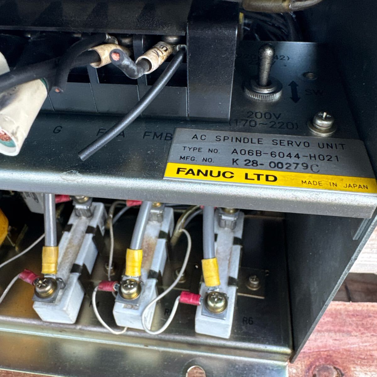FANUC A06B-6044-H021 Spindle Drive Controller [t1197285459]