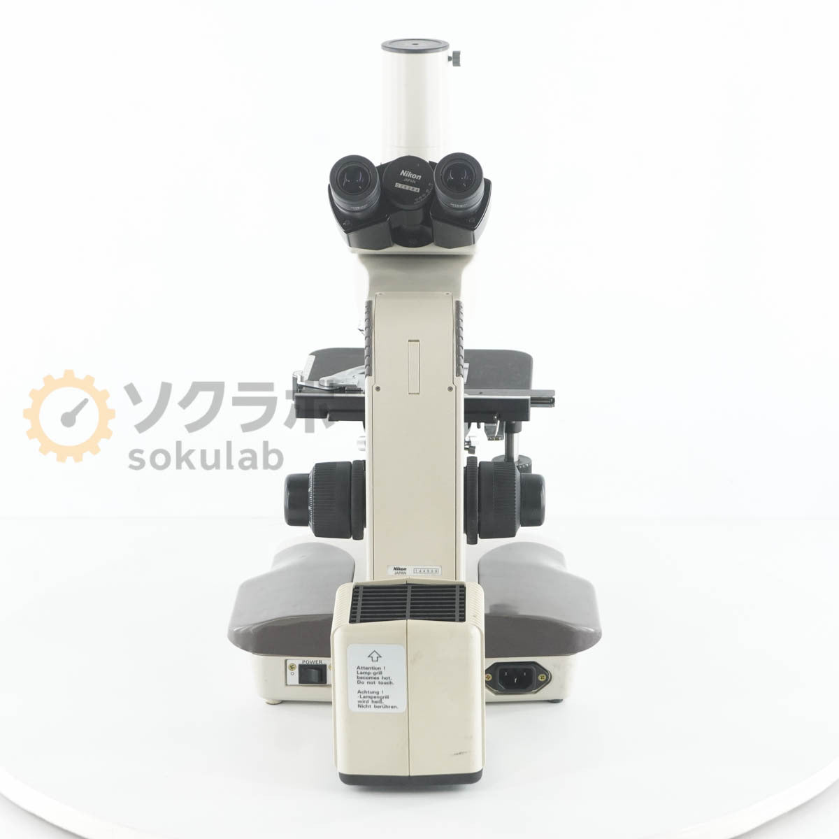 Nikon OPTIPHOT-2 Microscope CFWN 10×/20 Plan 20/0.40 40 0.55 [j1198062571]